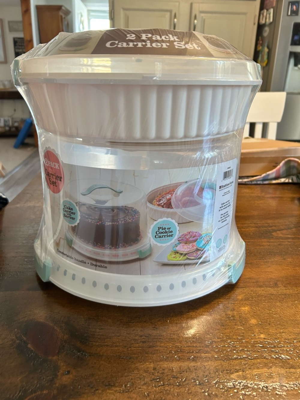 Sweet Creations Cake, Cookie And Pie Carrier Brand New